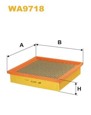WIX FILTERS wa9718 -  Воздушный фильтр